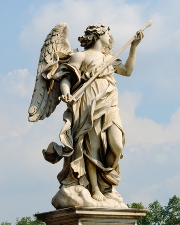 imagen de escultura de angel de bernini